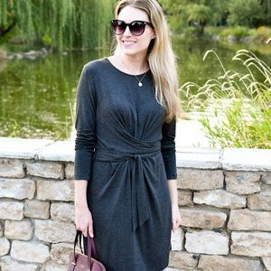 Amour vert wrap style dress